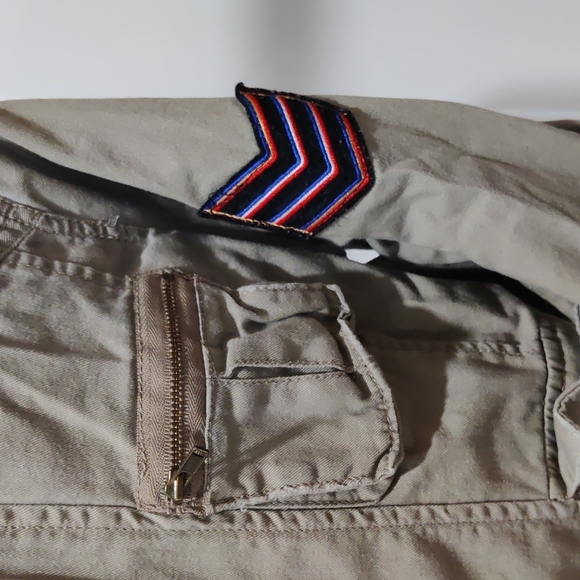 Army jacket crop top - Picture 4 of 5